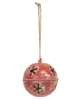 Picture of Gleaming Distressed Metal Snowflake Jingle Bell, 3.5", 3 Asstd.