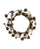 Picture of Icy Pinecone & Sleigh Bells Candle Ring, 4"