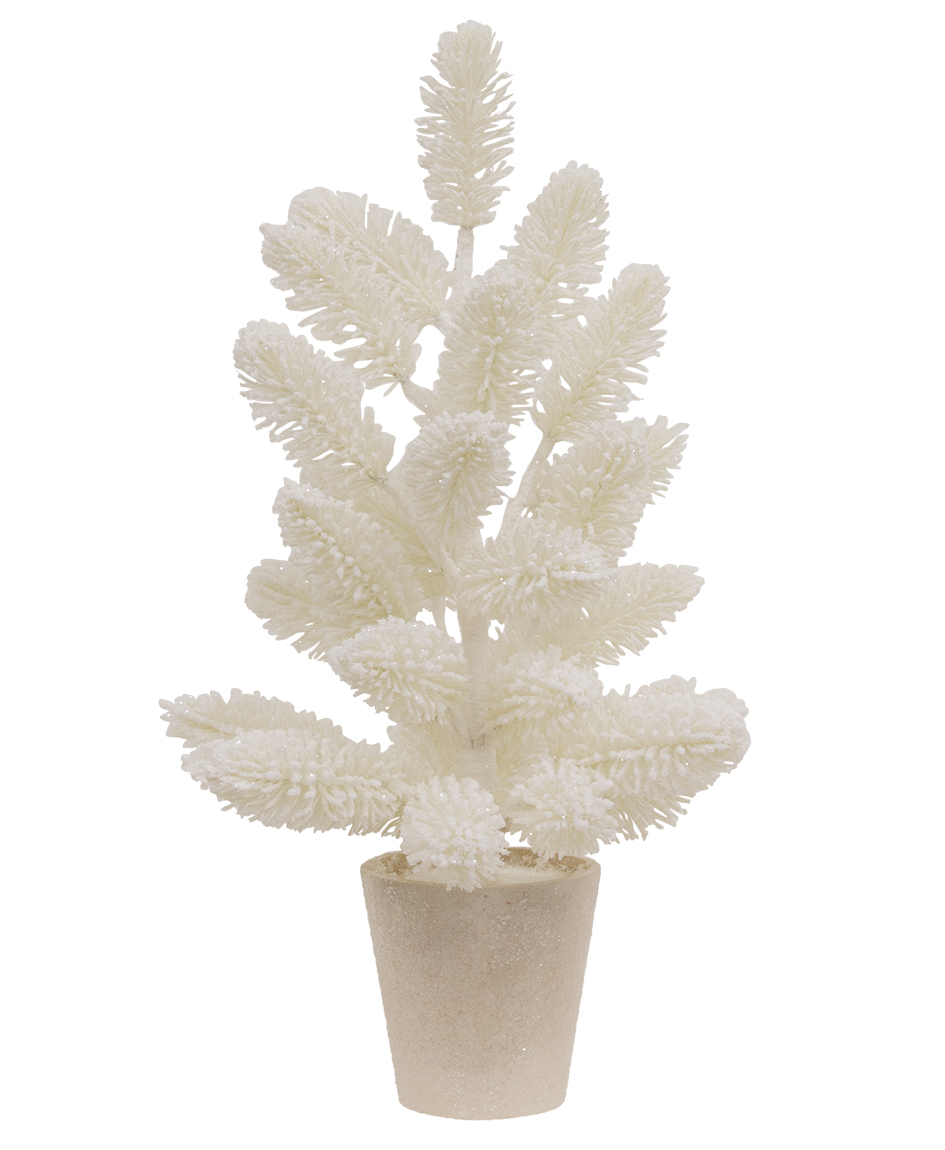 Col House Designs - Wholesale| Potted Snowy Fantasy Pine Tree, 19