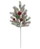 Picture of Platinum Tinsel & Bauble Spray, 30"