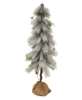 Picture of Snowy Bristle Pine & Boughs Tree w/Burlap Base, 34"