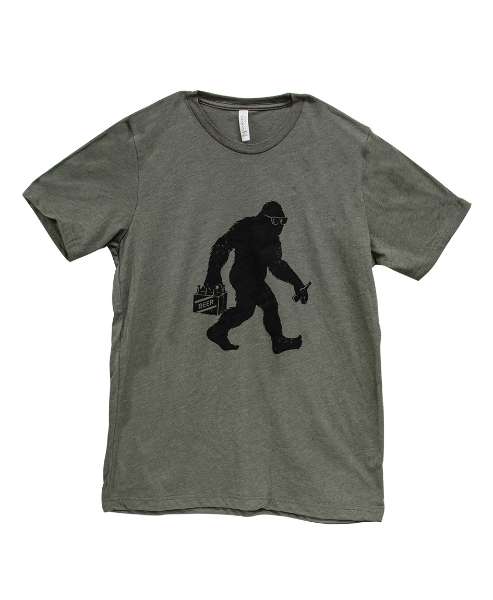 Picture of Sasquatch Beer T-Shirt - Heather Military Green