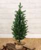 Picture of Soft Touch Alpine Tree w/Burlap Base - 3 Ft.