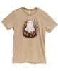 Picture of Floral Ghost T-Shirt, XXL- Heather Tan